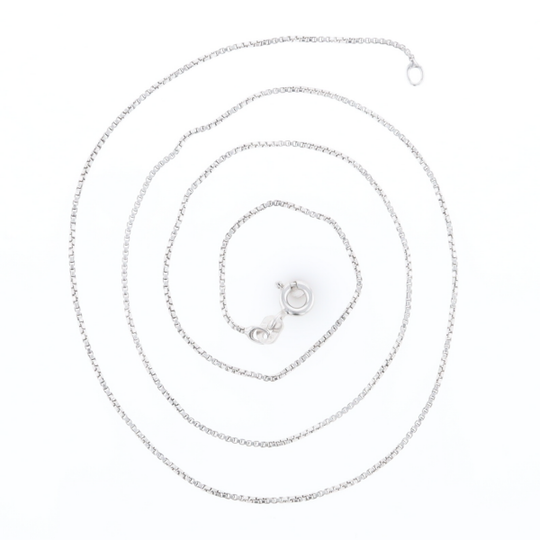 18" Silver Box Chain