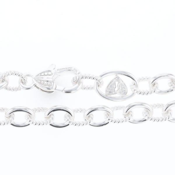 Judith Ripka Fancy Pattern Rolo Chain