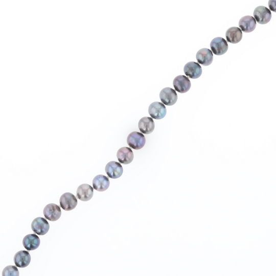 Grey South Sea Pearl Strand
