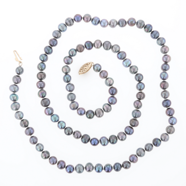 Grey South Sea Pearl Strand