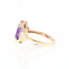 Vintage Hexagon Sapphire Ring