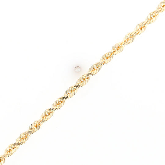 20" Yellow Gold Rope Chain