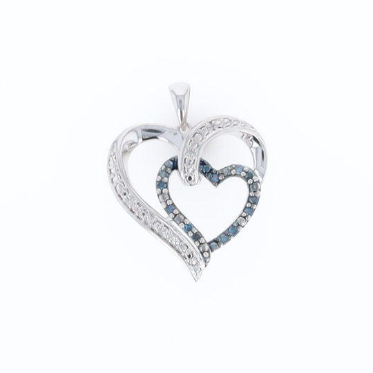 Double Open Heart Pendant