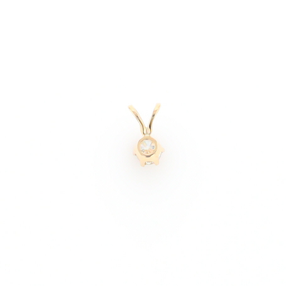 Solitaire Diamond Pendant