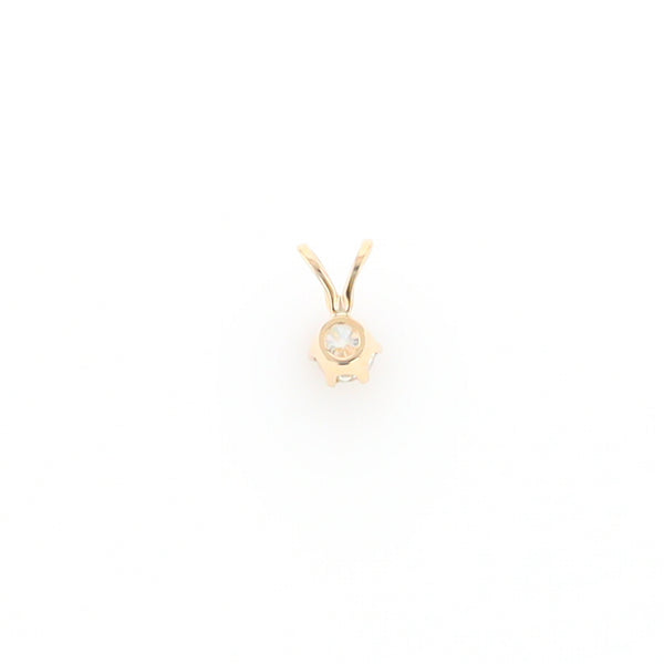 Solitaire Diamond Pendant