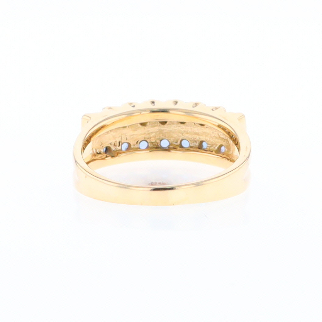 Channel Set Sapphire Ring