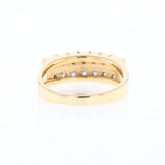 Channel Set Sapphire Ring