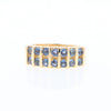 Channel Set Sapphire Ring