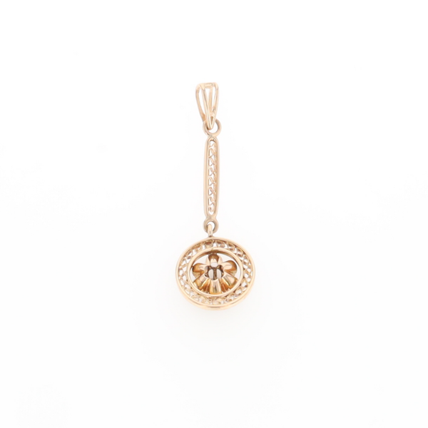 Buttercup Filigree Vintage Pendant
