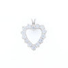 Open Heart Diamond Pendant