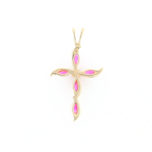 Marquise Ruby Cross