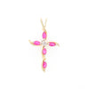 Marquise Ruby Cross