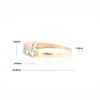 Round Blue Topaz Band