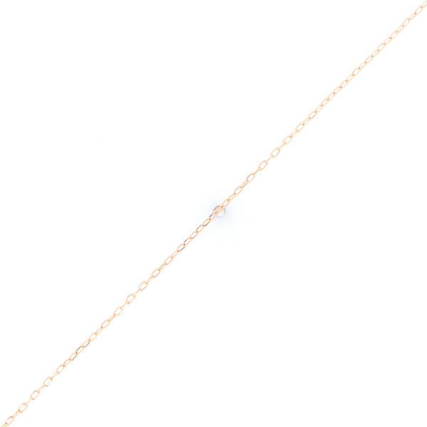 24" Rose Gold Paperclip Link Chain