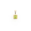 Two-Tone Bezel Peridot Pendant