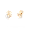 Blue Sapphire Swirl Earrings