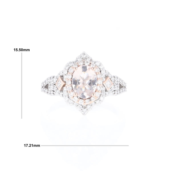 Disney Aurora Morganite Ring