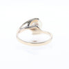 Pearl Solitaire Bypass Ring