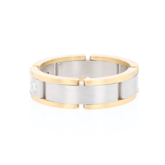 Moveable Men's 5 Diamond Ring