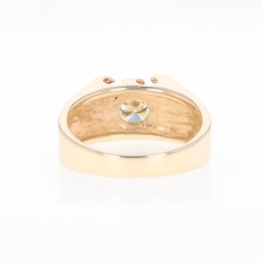 Men's Faux Nugget Style Diamond Ring