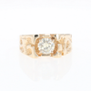 Men's Faux Nugget Style Diamond Ring