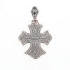 Sterling and 18K Gold Konstantino Cross Pendant