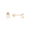 1.1ct 6-Prong Round Diamond Solitaire Studs