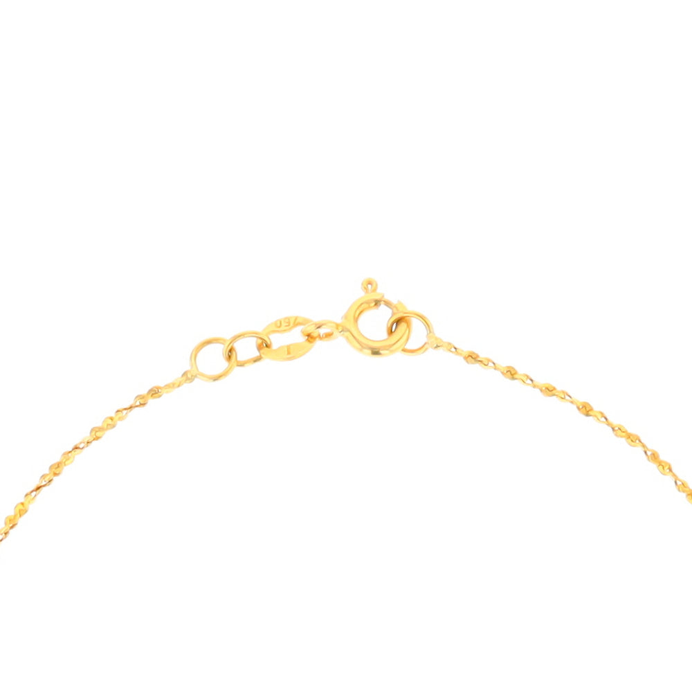 Gold Twist S Link Bracelet