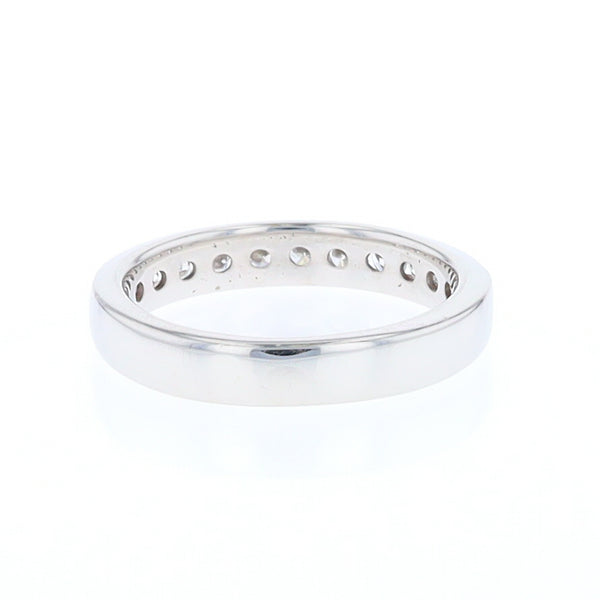 Platinum Channel Set Diamond Wedding Band