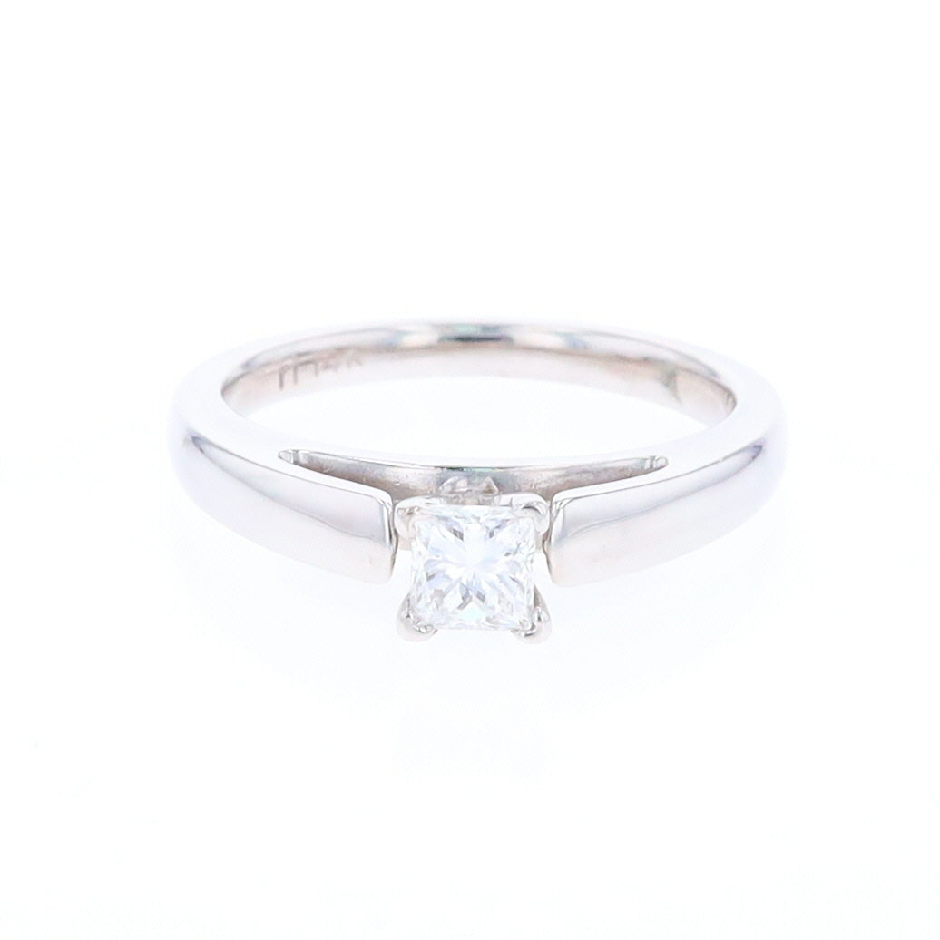 0.40ct Princess Cut Solitaire Engagement Ring