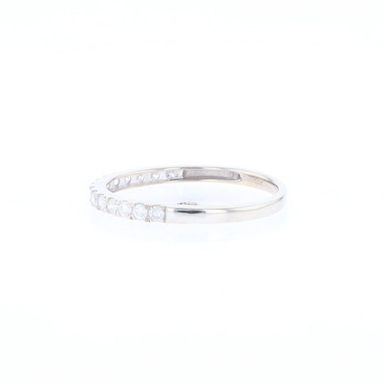 White Gold Diamond Wedding Band