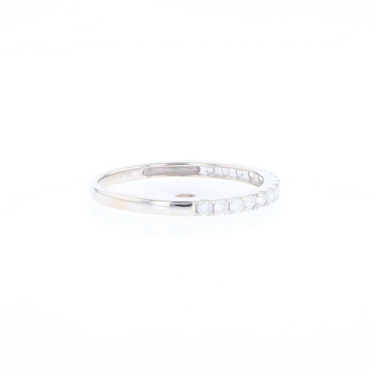 White Gold Diamond Wedding Band