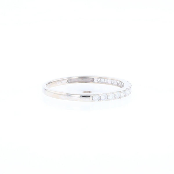 White Gold Diamond Wedding Band