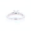 14kt White Gold Diamond Solitaire Engagement Ring