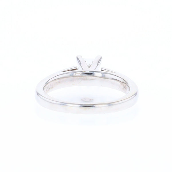 14kt White Gold Diamond Solitaire Engagement Ring