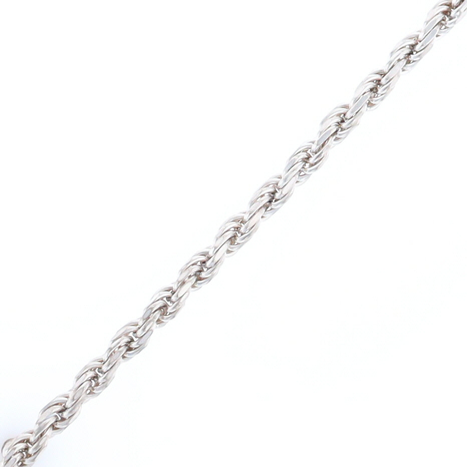 22" Silver Rope Chain