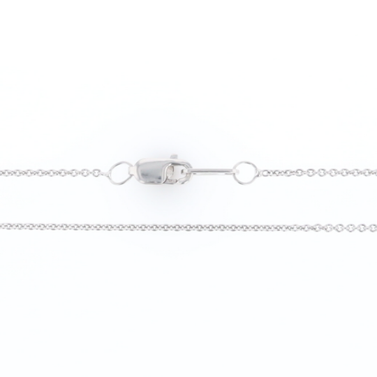 18.25" Silver Cable Chain