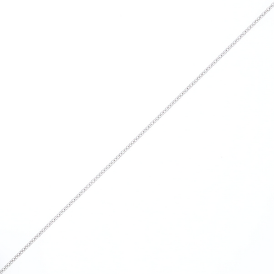 18.25" Silver Cable Chain