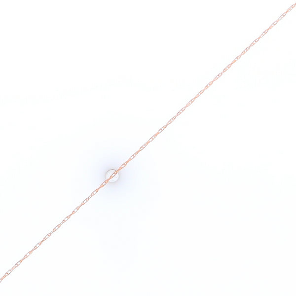 18" Rose Gold Singapore Chain