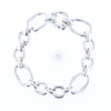 Sterling Silver Open Cable Link Bracelet