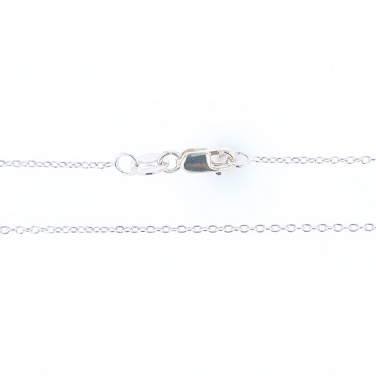 18" Sterling Silver Open Cable Chain