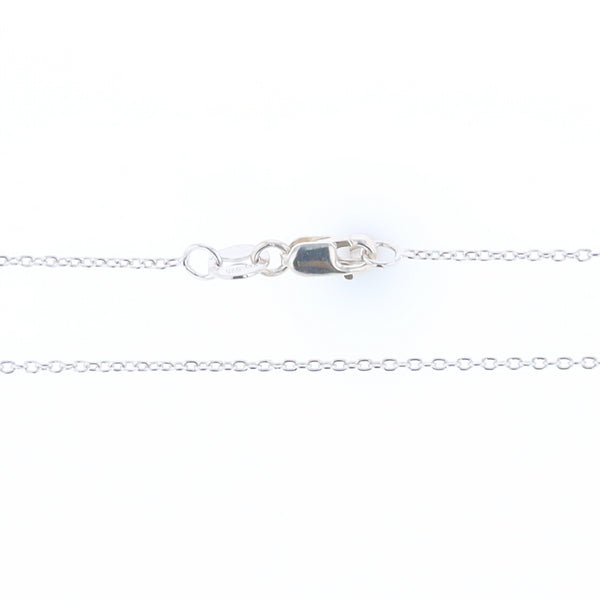 18" Sterling Silver Open Cable Chain