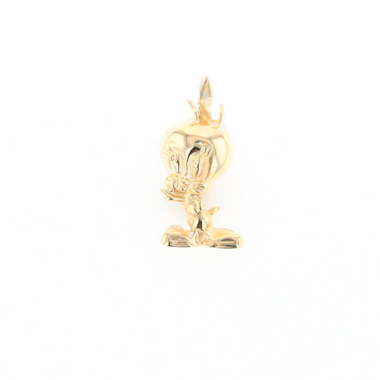 Gold Tweety Bird Pendant