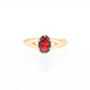 Oval Solitaire Tourmaline Ring