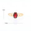 Oval Solitaire Tourmaline Ring