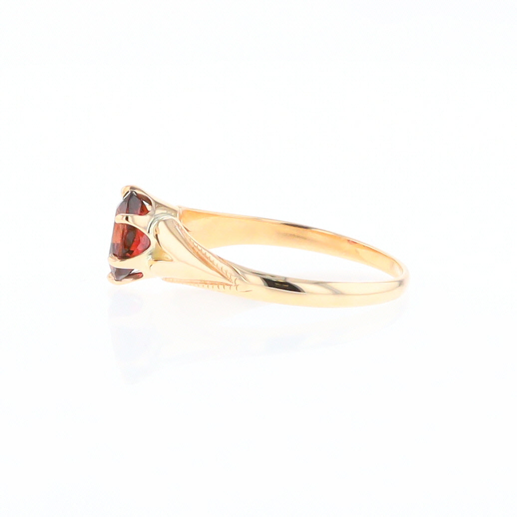 Oval Solitaire Tourmaline Ring