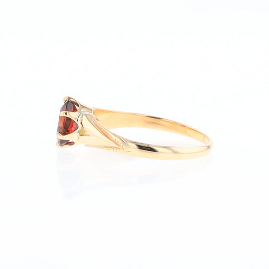 Oval Solitaire Tourmaline Ring