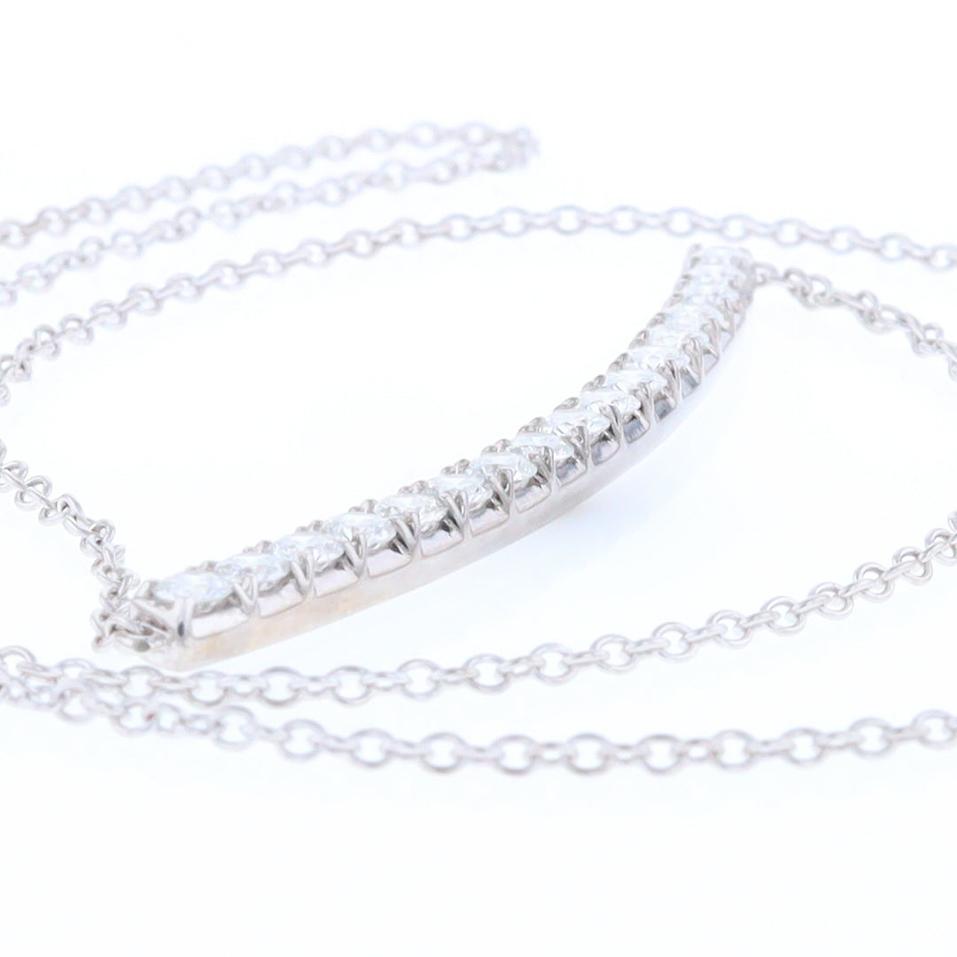 Diamond Bar Necklace