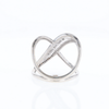Dramatic Bypass Diamond Ring