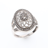 Open Work Filigree Design Ring
